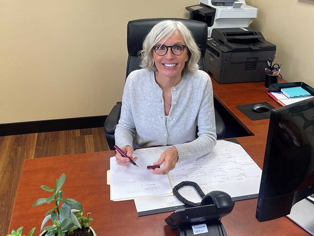 Karin Lehmann providing exit readiness coaching to a business owner at Magnus Business Group